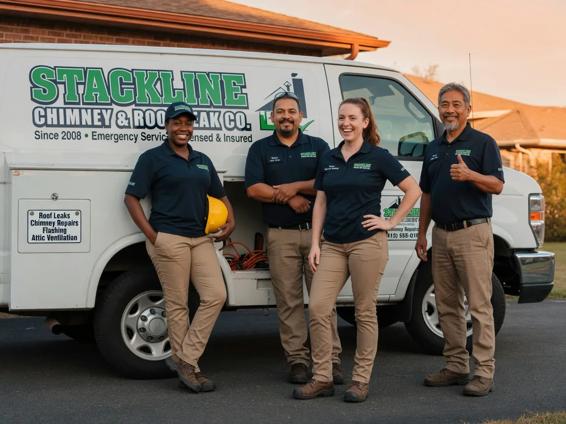 Chimney flashing repair company in Mission, TX